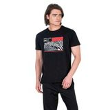 Pierre Cardin Erkek Kısa Kollu Penye Pijama Takımı, Siyah, 2XL