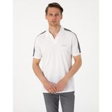 Pierre Cardin Erkek Koyu Gri Kol Detaylı Slim Fit Polo Yaka Tişört 50307520-VR080