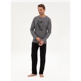 Pierre Cardin Erkek Koyu Gri Pijama Takımı 50322653-VR080