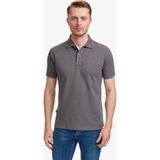 Pierre Cardin Erkek Koyu Gri Slim Fit %100 Pamuk Düğmeli Polo Yaka Basic Tişört 50321128-VR080 - 3XL