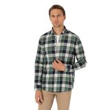 Pierre Cardin Erkek Koyu Haki Gömlek Desenli 50312386-VR111