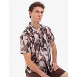 Pierre Cardin Erkek Koyu Kahverengi Gömlek Kısa Kollu 50320923-VR084