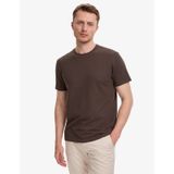 Pierre Cardin Erkek Koyu Kahverengi Tişört 50327857-VR084