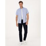 Pierre Cardin Erkek Koyu Lacivert Straight Fit Jean Pantolon 50308876-VR100 - 34 - 31