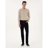 Pierre Cardin Erkek Koyu Lacivert Straight Fit Jean Pantolon 50315878-VR100 - 32 - 36