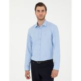 Pierre Cardin Erkek Koyu Mavi Gömlek Desenli 50292539-vr032