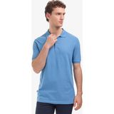 Pierre Cardin Erkek Koyu Mavi Regular Fit %100 Pamuk Kıvrılmaz Düğmeli Polo Yaka Basic Tişört 50325312-VR032 - 2XL