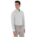 Pierre Cardin Erkek Koyu Mint Gömlek Desenli 50304548-VR152
