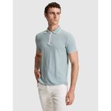 Pierre Cardin Erkek Koyu Mint Slim Fit %100 Pamuk Fermuarlı Polo Yaka Tişört 50321201-VR152 - 3XL