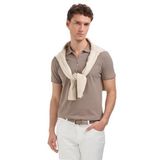 Pierre Cardin Erkek Koyu Vizon Tişört Basic 50325311-VR241