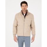Pierre Cardin Erkek Krem Kaşe Mont 50312084-VR071 - 52