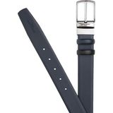 Pierre Cardin Erkek Lacivert %100 Deri Çift Taraflı Kemer 50321933-VR033 - 125 cm