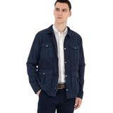 Pierre Cardin Erkek Lacivert Deri Mont - Kaban 50291006-200