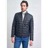 Pierre Cardin Erkek Lacivert Düz Desenli Şişme Deri Mont 48 Beden Rahat Kullanım