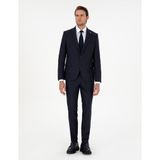Pierre Cardin Erkek Lacivert Ex. Slim Fit Çizgili Yünlü Takım Elbise 50293607-VR033 - 48 - 6 Drop