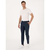 Pierre Cardin Erkek Lacivert Ex. Slim Fit Kumaş Pantolon 50304415-VR033 - 6 - 52