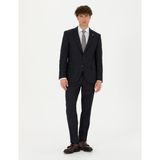 Pierre Cardin Erkek Lacivert Ex. Slim Fit Yün Karışımlı Takım Elbise 50273452-Vr033 - 46 - 6 Drop