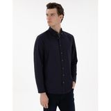 Pierre Cardin Erkek Lacivert Gömlek Desenli 50304764-VR033