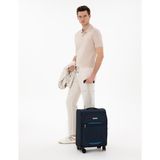 Pierre Cardin Erkek Lacivert Kabin Boy Kumaş Valiz 50312934-VR033