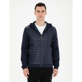 Pierre Cardin Erkek Lacivert Kapişonlu Baharlık Mevsimlik Mont 50285304-VR033 - 46