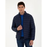 Pierre Cardin Erkek Lacivert Kapitone Spor Mont 50287245-VR033 - 46