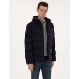 Pierre Cardin Erkek Lacivert Kapüşonlu Mont 50313868-VR033 - 56