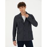 Pierre Cardin Erkek Lacivert Kargo Cep Ceket 50275535-VR033 - 48 - 6 Drop