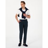 Pierre Cardin Erkek Lacivert Pantolon (Kanvas-Chino) 50301811-VR033, Lacivert, 38, LACIVERT