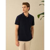 Pierre Cardin Erkek Lacivert Regular Fit Basic Tişört 50291576-VR033 - M