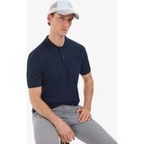Pierre Cardin Erkek Lacivert Regular Fit Basic Tişört 50321144-VR033 - XL