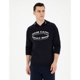 Pierre Cardin Erkek Lacivert Regular Fit Sweatshirt 50285219-VR033 - XL