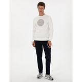 Pierre Cardin Erkek Lacivert Slim Fit 3 İplik Düz Paça Eşofman Altı 50317670-VR033