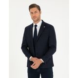Pierre Cardin Erkek Lacivert Slim Fit Ceket 50291954-VR033 - 48 - 6 Drop