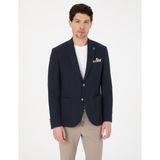 Pierre Cardin Erkek Lacivert Slim Fit Ceket 50324266-VR033 - 52 - 6 Drop