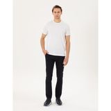 Pierre Cardin Erkek Lacivert Slim Fit Çizgili Kanvas Pantolon 50295931-VR033 - 30