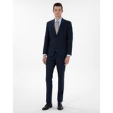 Pierre Cardin Erkek Lacivert Slim Fit Çizgili Takım Elbise 50302413-VR033 - 46 - 6 Drop