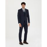 Pierre Cardin Erkek Lacivert Slim Fit Çizgili Yünlü Takım Elbise 50279322-VR033 - 46 - 6 Drop