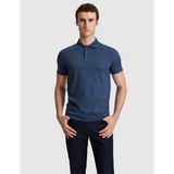 Pierre Cardin Erkek Lacivert Slim Fit Düğmeli Polo Yaka Tişört 50323954-VR033 - 2XL
