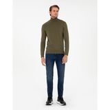 Pierre Cardin Erkek Lacivert Slim Fit Jean Pantolon 50295872-VR033 - 31 - 30