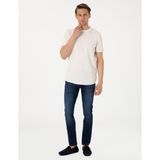 Pierre Cardin Erkek Lacivert Slim Fit Jean Pantolon 50309014-VR033 - 34 - 32