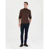 Pierre Cardin Erkek Lacivert Slim Fit Kanvas Pantolon 50278130-VR033