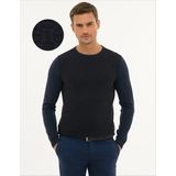 Pierre Cardin Erkek Lacivert Slim Fit Kazak 50233716-VR033