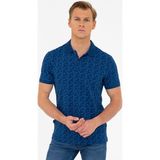 Pierre Cardin Erkek Lacivert Slim Fit Polo Yaka Tişört 50242059-VR033