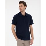 Pierre Cardin Erkek Lacivert Slim Fit Polo Yaka Tişört 50307581-VR033 - XL