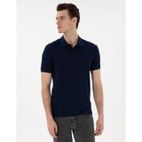Pierre Cardin Erkek Lacivert Slim Fit Polo Yaka Tişört 50310233-VR033
