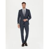 Pierre Cardin Erkek Lacivert Slim Fit Takım Elbise 50278191-VR033 - 46 - 6 Drop