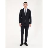 Pierre Cardin Erkek Lacivert Slim Fit Takım Elbise 50285263-VR033 - 48 - 6 Drop
