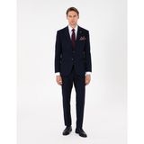 Pierre Cardin Erkek Lacivert Slim Fit Takım Elbise 50292940-VR033 - 6 Drop - 56