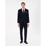 Pierre Cardin Erkek Lacivert Slim Fit Takım Elbise 50292940-VR033 - 6 Drop - 58