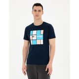 Pierre Cardin Erkek Lacivert Slim Fit Tişört 50280970-VR033